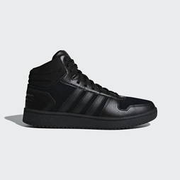 Adidas Hoops 2.0 Mid Női Akciós Cipők - Fekete [D12878]